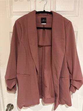 Marshalls Rose Blush Open-Front Blazer